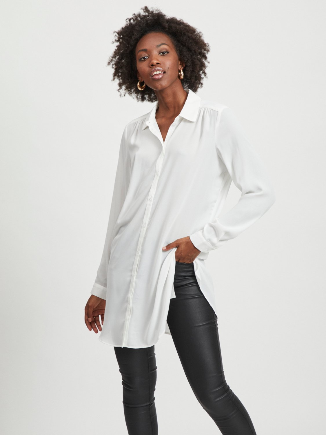 VILUCY T-shirts & Tops - snow white - VERO MODA & VILA Bergvik